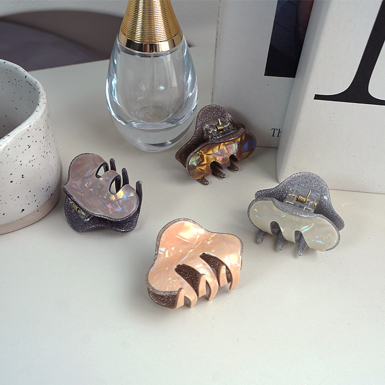 Schattige cellulose acetaat haar clips haar kaak clips haaraccessoires voor vrouwelijke meisjes
